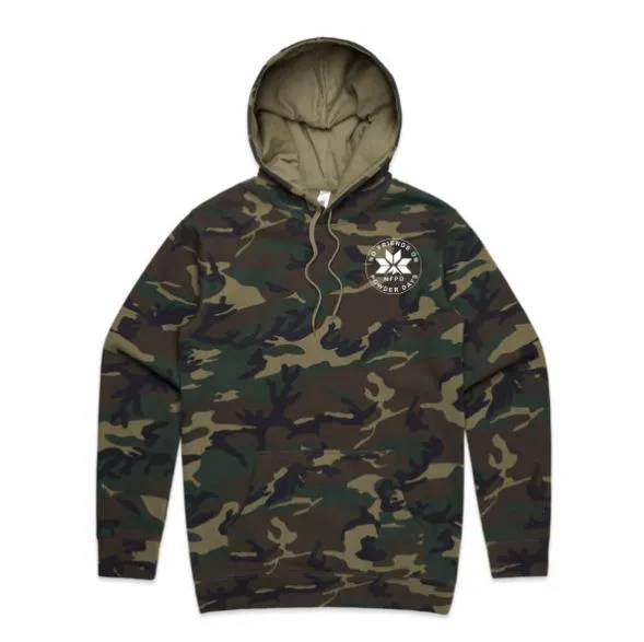 Ski/Snowboard Camo Rockies Snug Snow Hoodie - Unisex