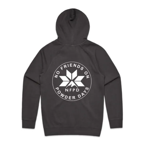 Ski/Snowboard Faded NFPD Circle Snug Snow Hoodie - Unisex