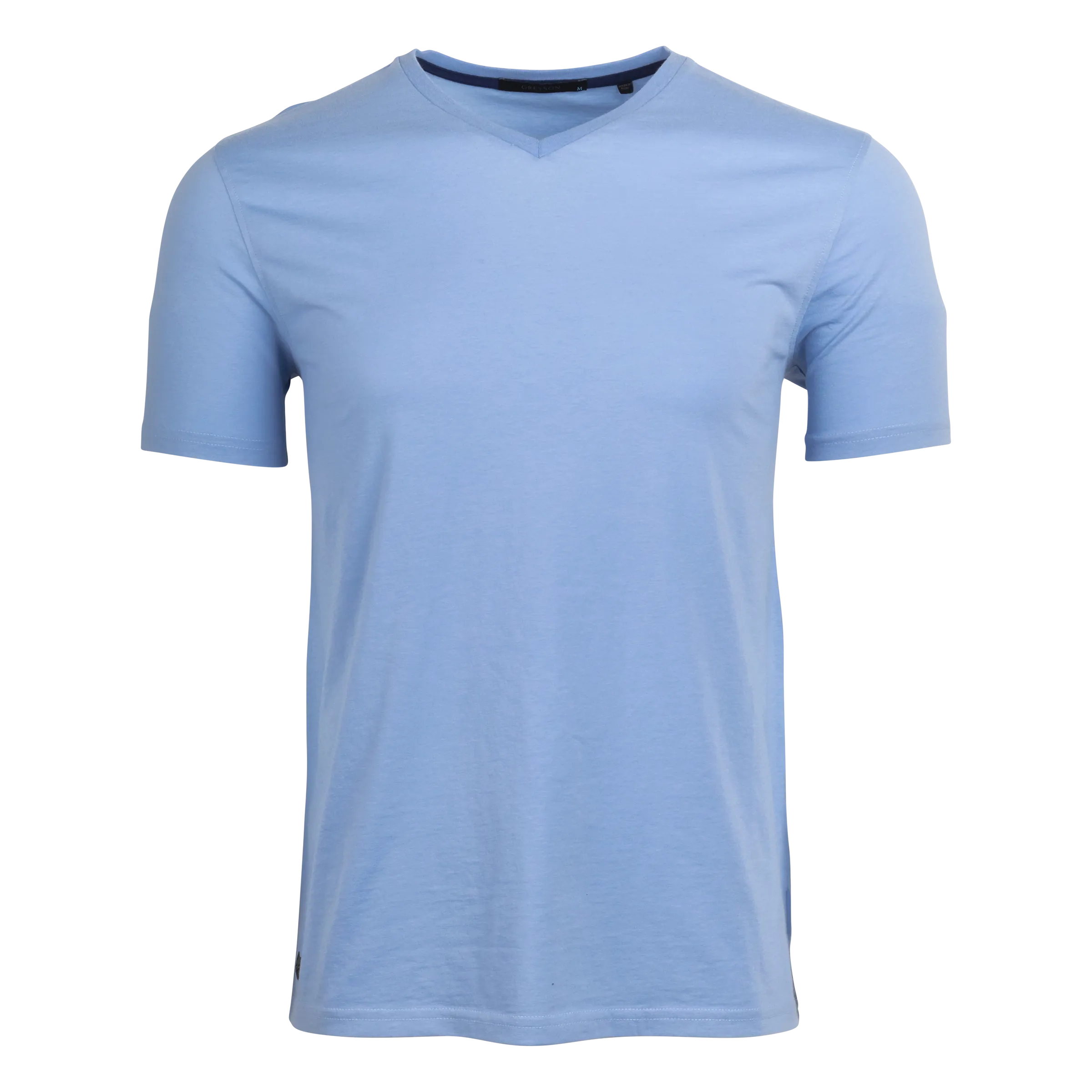 Spirit V Neck Tee (Wolf Blue)