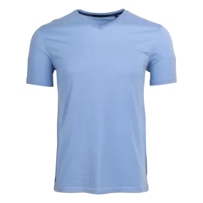 Spirit V Neck Tee (Wolf Blue)