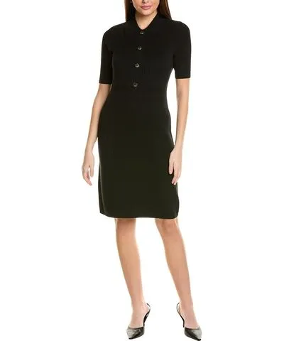 St. John Elbow Sleeve Sheath Dress