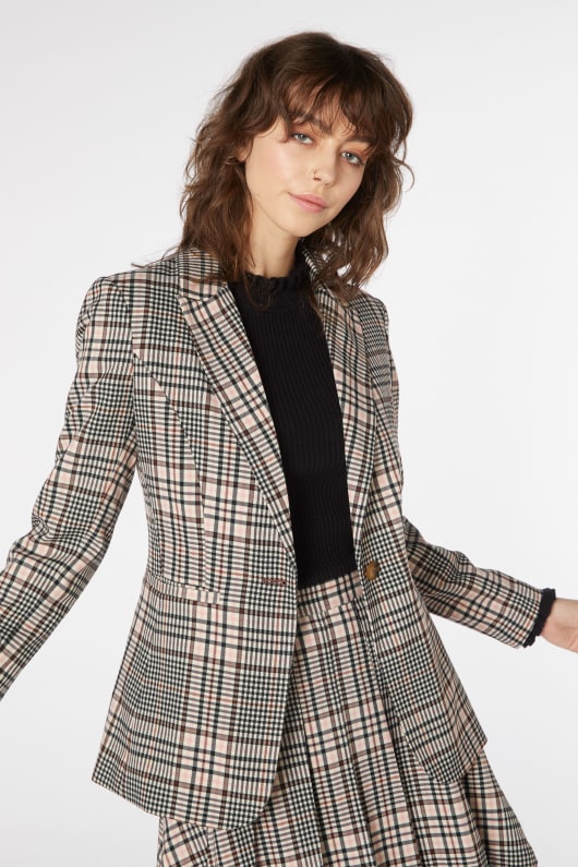 Stevie Check Blazer