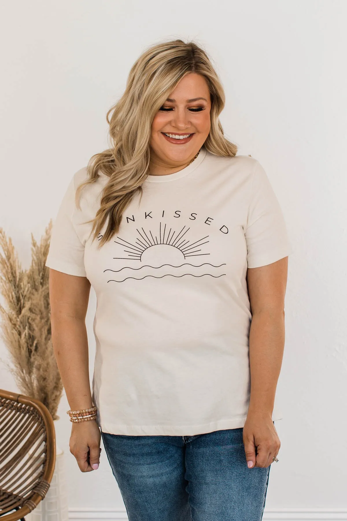 Sunkissed Graphic Tee- Off White