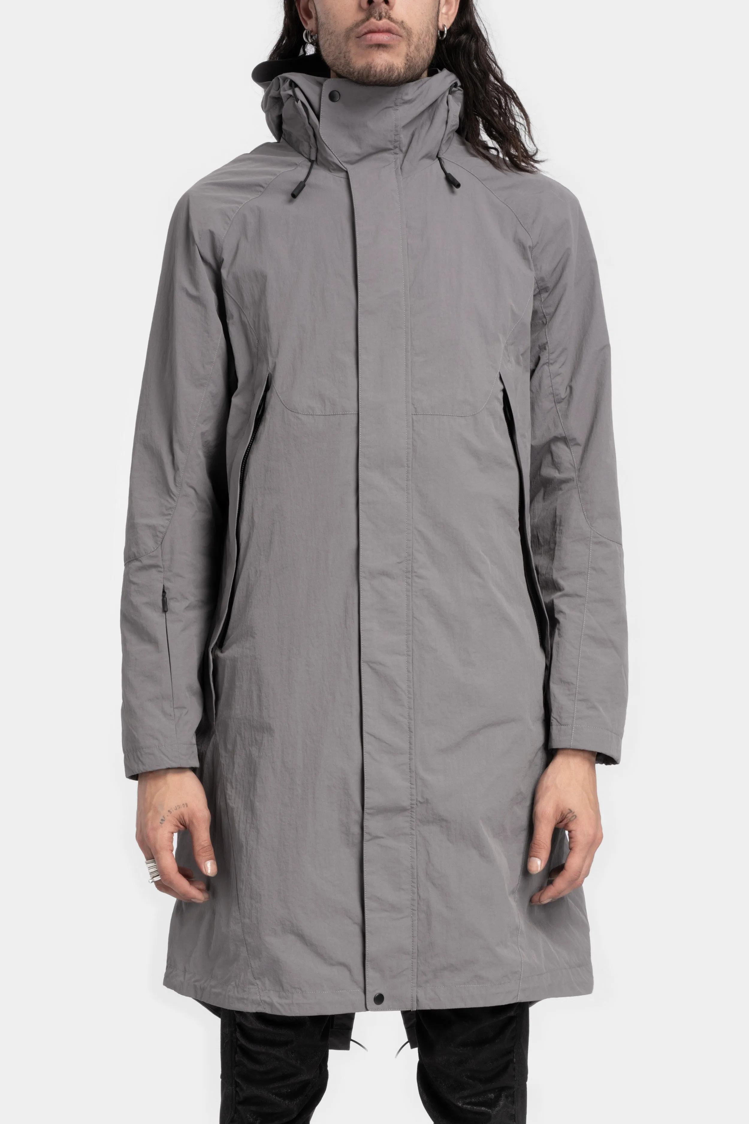 Technical parka, Grey