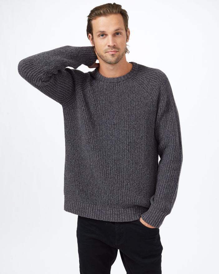 Tentree Highline Wool Crew Sweater in Eiffel Tower Twist