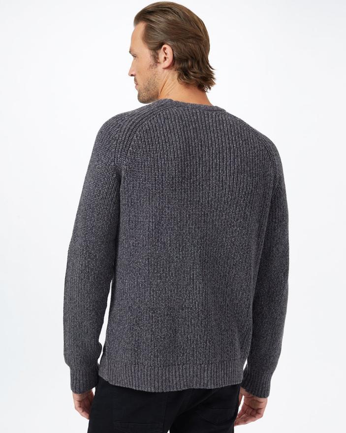 Tentree Highline Wool Crew Sweater in Eiffel Tower Twist