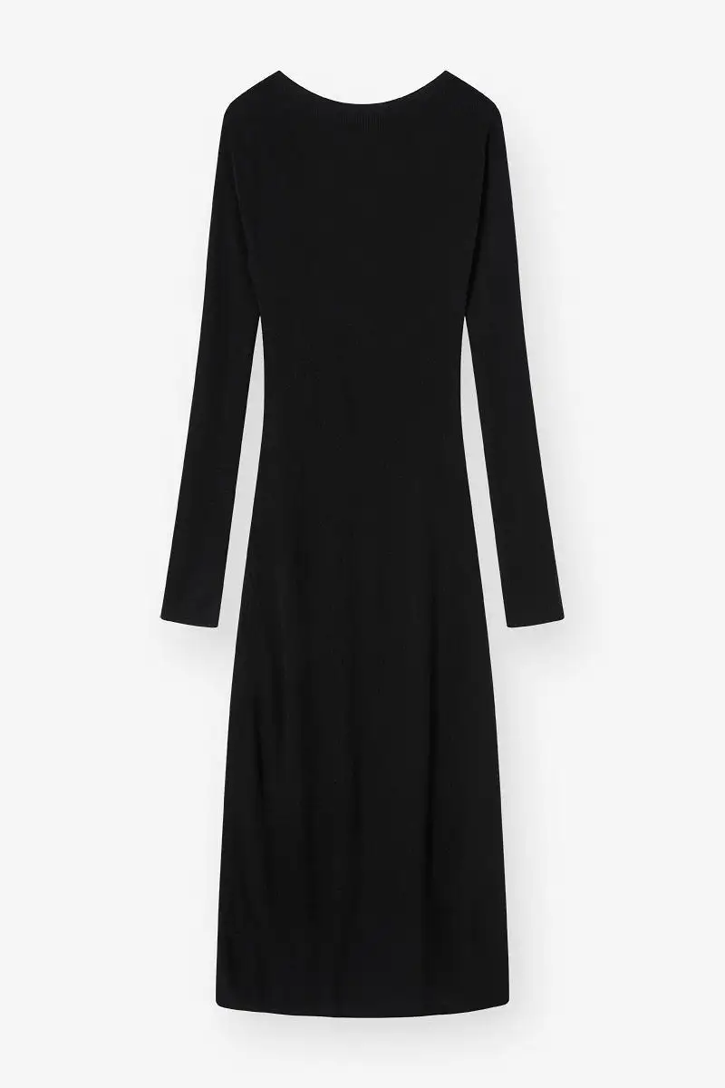 THE RESORT DRESS - BLACK