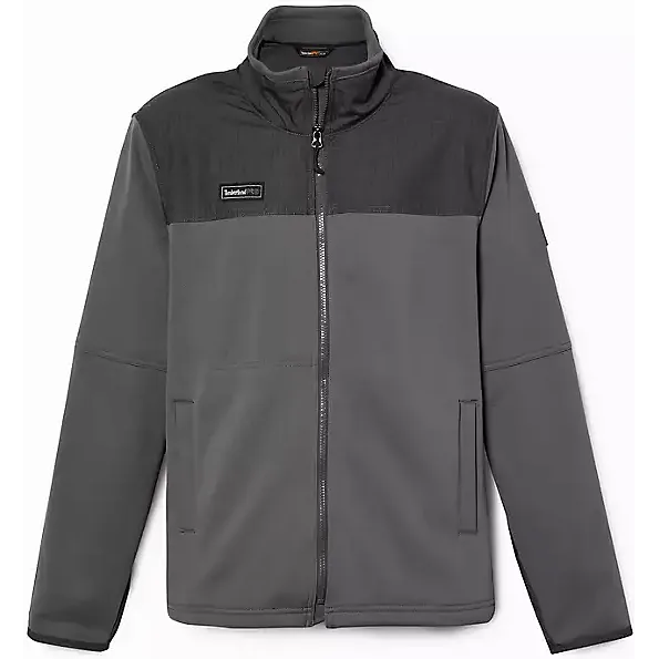 Timberland Pro Men's Trailwind Full Zip Fleece Jacket -Asphalt- TB0A644NBS5