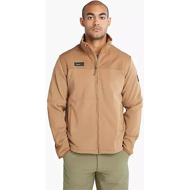 Timberland Pro Men's Trailwind Full Zip Fleece Jacket -Wheat- TB0A644ND02