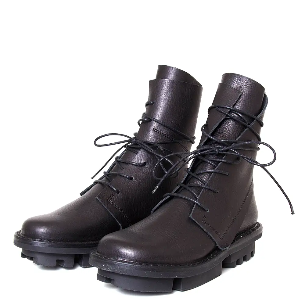 Vacate Women's Leather Combat Boot