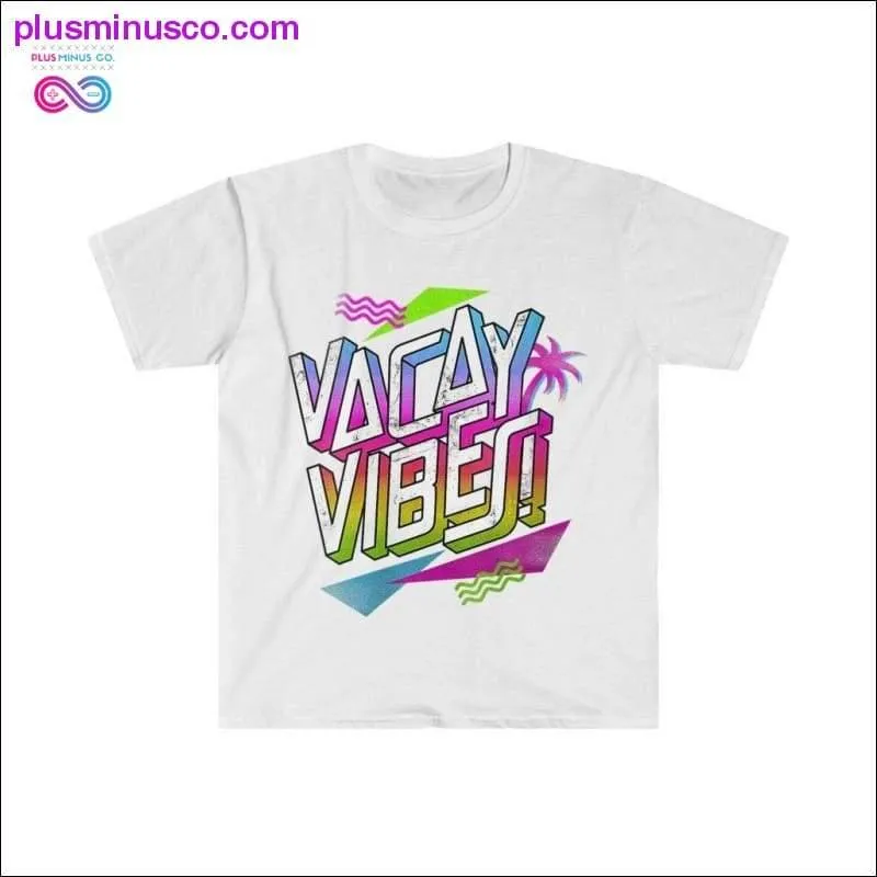 Vacay Vibes Techno Graphic T-shirt