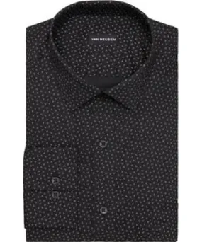 Van Heusen Men's Regular Fit Printed Dress Shirt