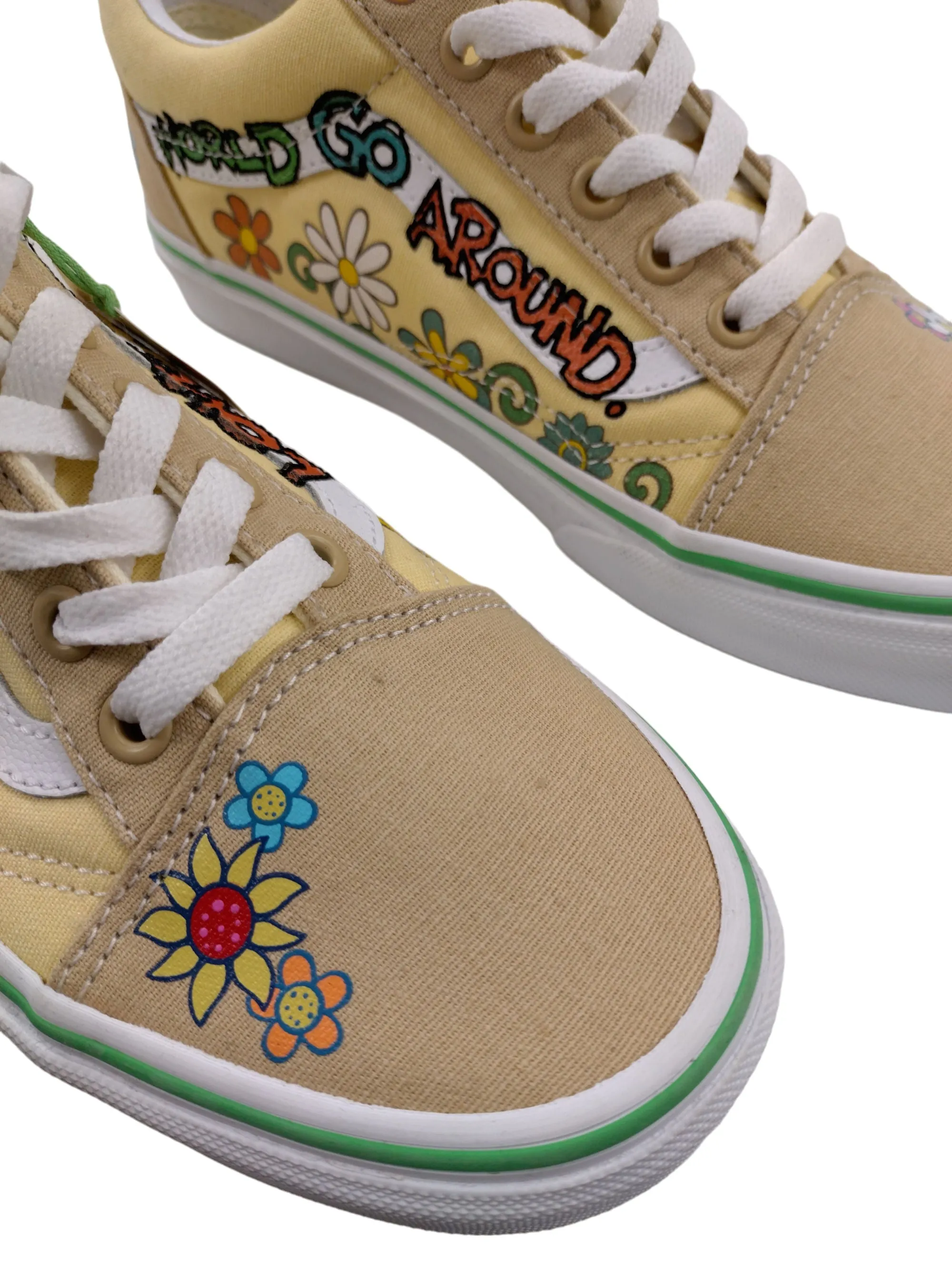 Vans Yellow Sesame Street Sneakers - Elmo