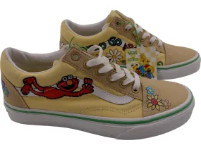 Vans Yellow Sesame Street Sneakers - Elmo