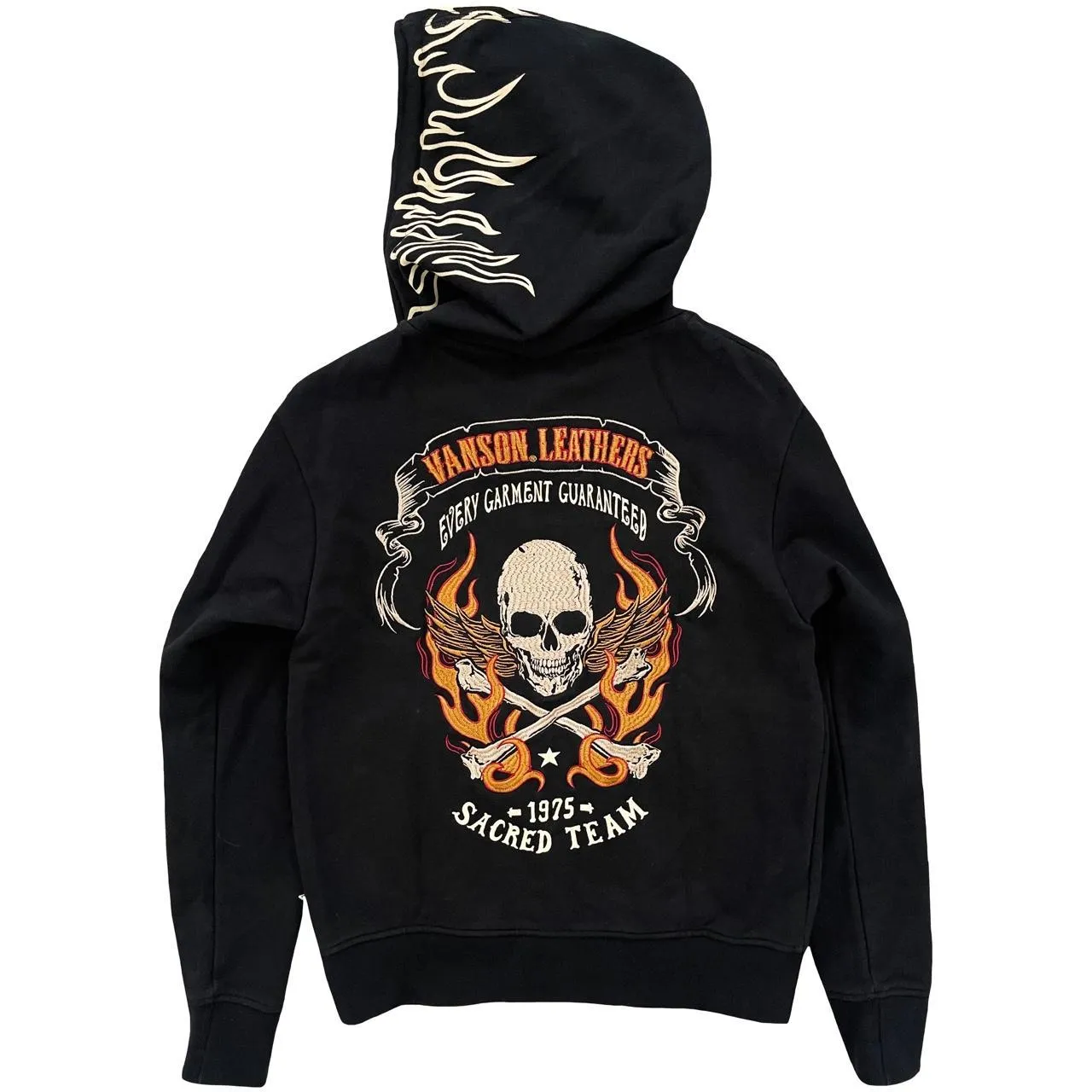 Vanson Flame Hoodie