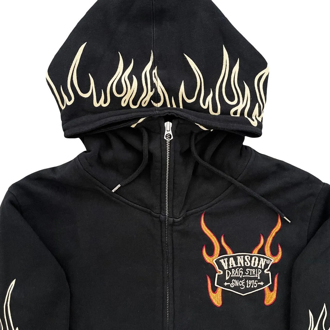 Vanson Flame Hoodie