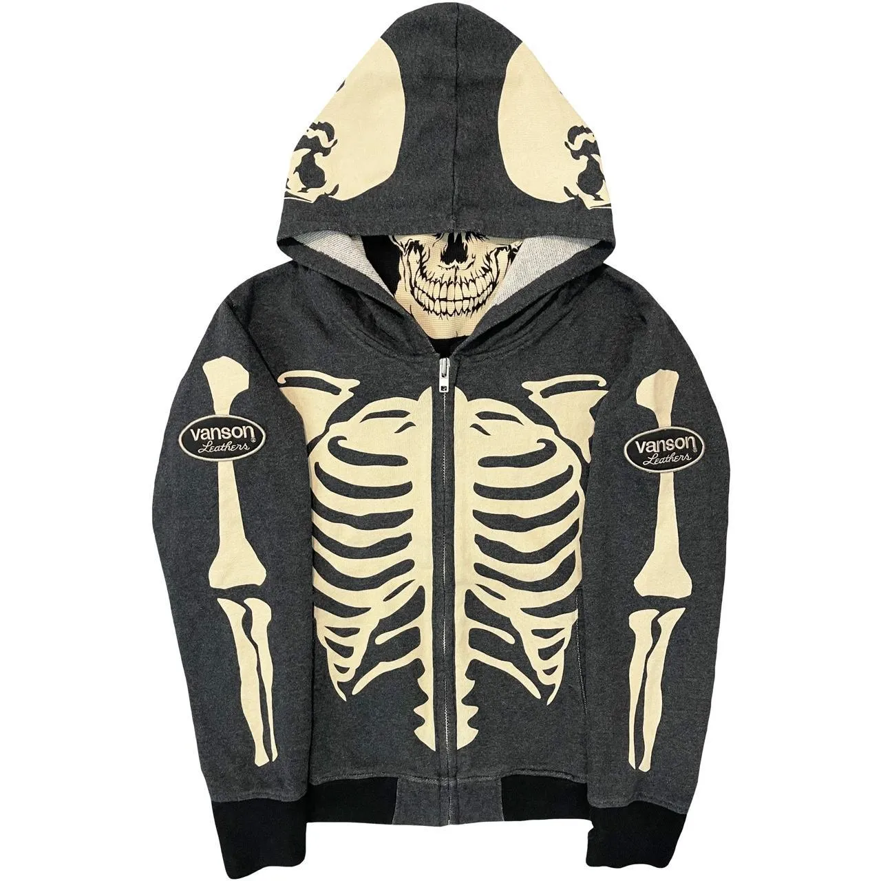 Vanson Skeleton Hoodie