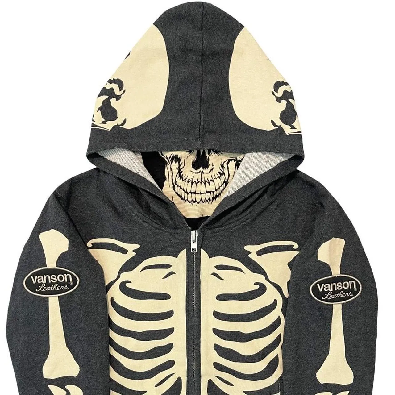 Vanson Skeleton Hoodie