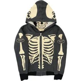 Vanson Skeleton Hoodie