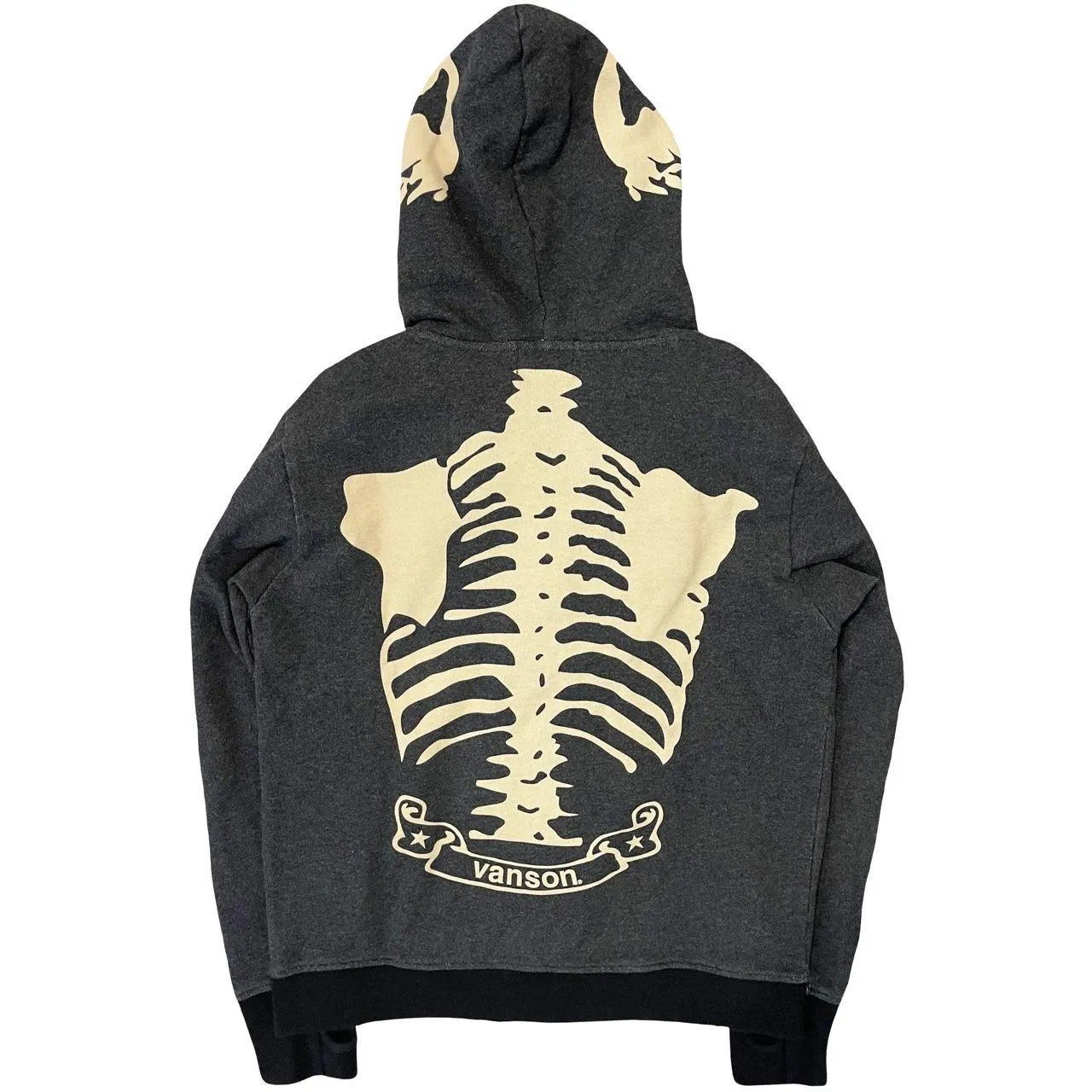 Vanson Skeleton Hoodie