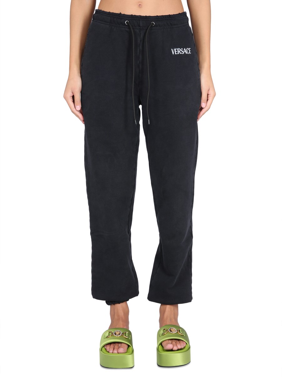 VERSACE    JOGGING PANTS WITH LOGO