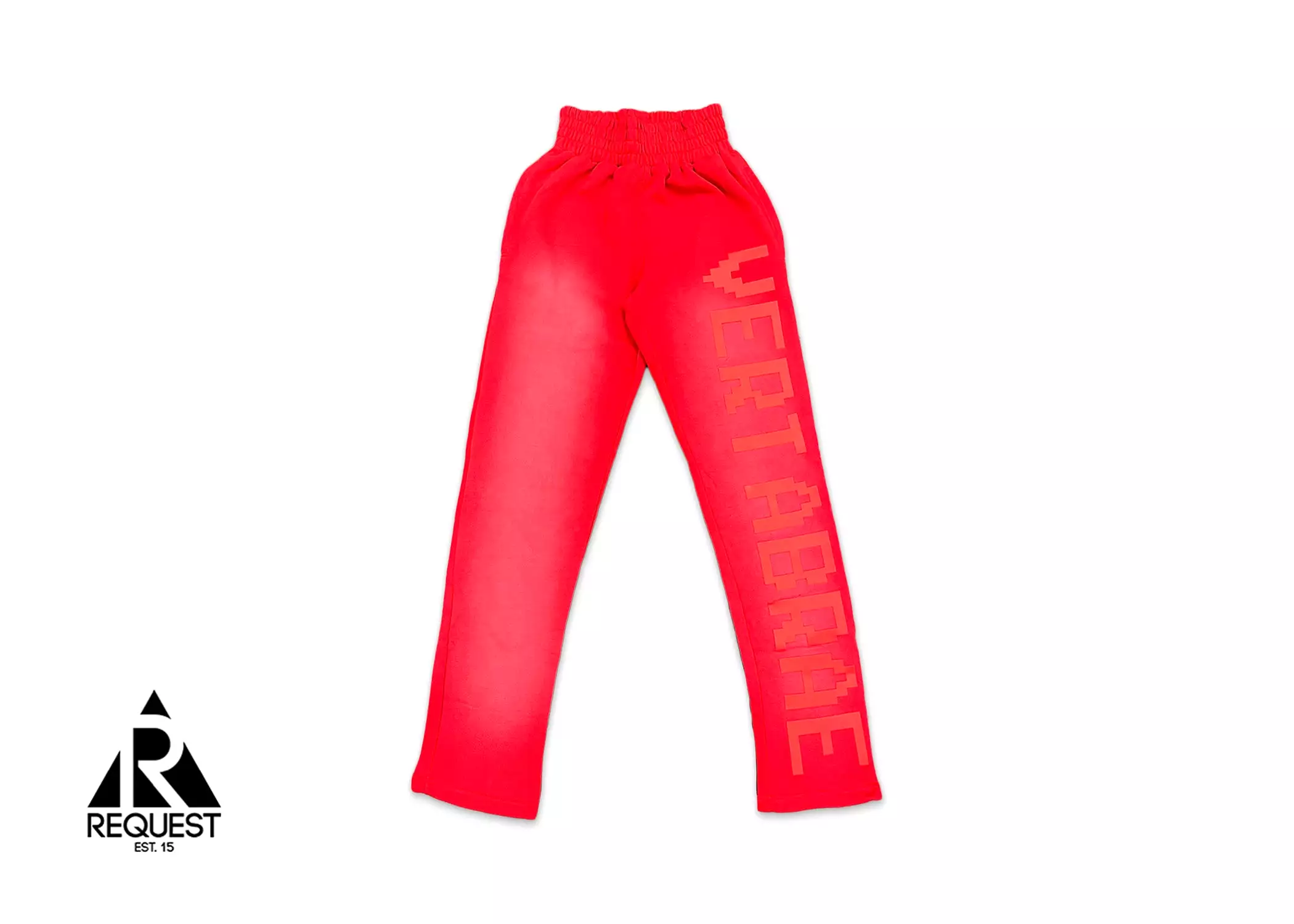 Vertabrae Sweatpants Washed Red/Red